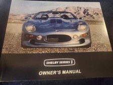 Shelby Series 1 Owners Manual