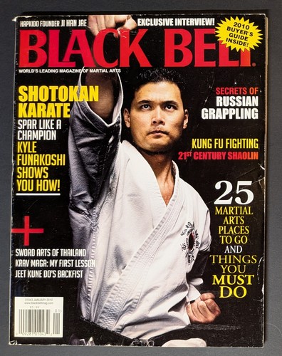 Black belt magazine january - black,