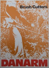 Original Danarm Brushcutters Range Brochure, c 1982, Model 23, 32 & 35