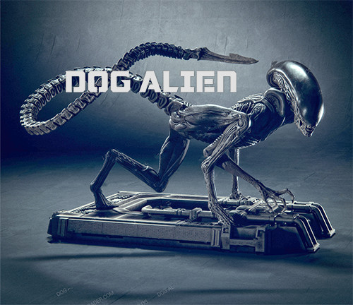 Runner xenomorph dog alien - dog,
