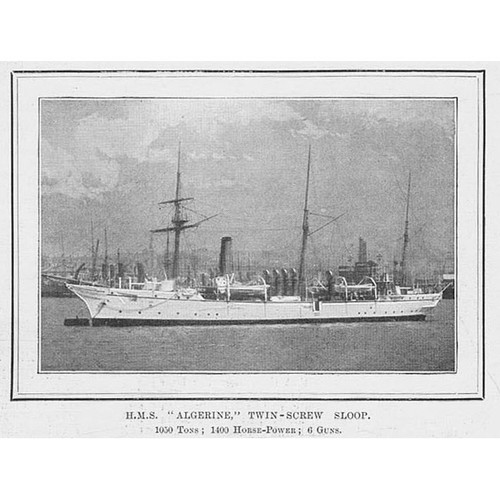 Hms algerine twin - screw, sloop