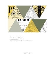 La vigne américaine, Planchon, Gustave