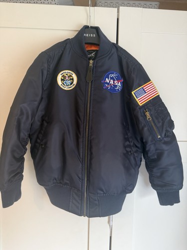 Childs nasa bomber jacket size - bomber,