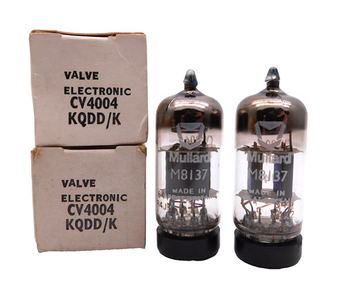 Matched pair mullard - pair, cv4004
