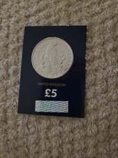 2018 The Queens Beasts Black Bull of Clarence UK £5 Five Pound BU Coin