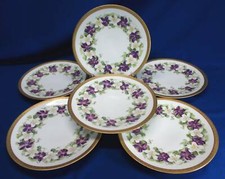 SET OF 6 T & V LIMOGES