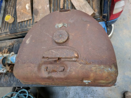 Fordson major diesel tank - tank,