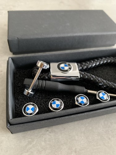 Bmw luxury leather - luxury, keyring