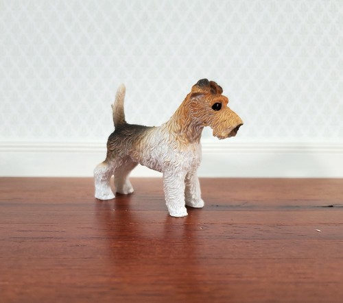 Dollhouse fox terrier puppy - fox,
