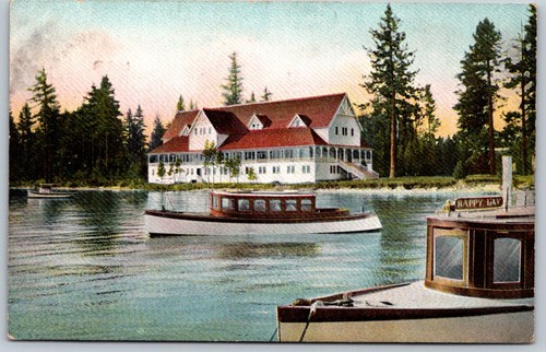 Postcard lake tahoe - ca,