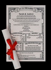 PINK PARCHMENT SCROLL 1st 10th