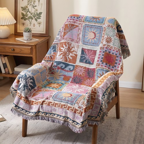 Boho throw blanket - boho,