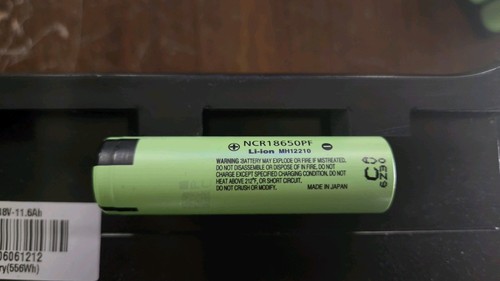 Panasonic ncr18650pf 7v - ncr18650pf, 3.7v