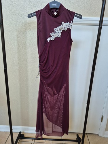 Burgundy weissman brand dance - burgundy,