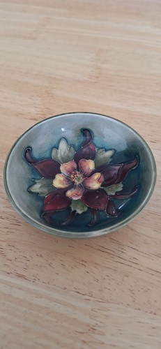 Moorcroft dish bowl - , red