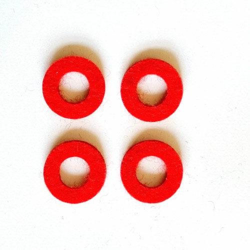 Top cap valve - valve, felt