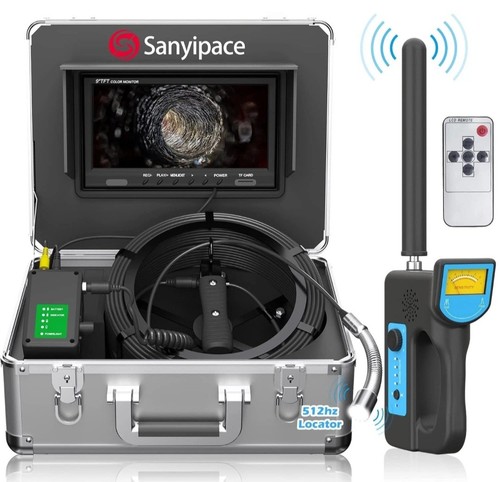 Sewer pipe camera with 512hz - sewer,