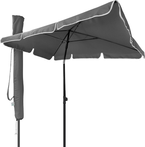 Elegant grey balcony umbrella - grey,