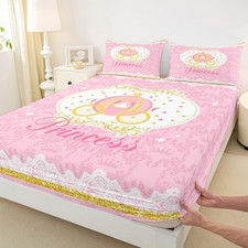 Pink Theme Bedding Set Twin