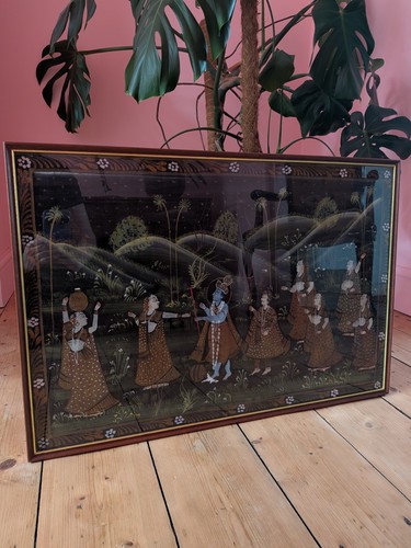 Vintage indian pichwai pahari - pichwai,