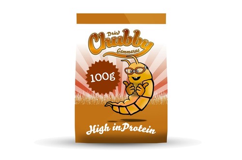 Chubby dried gammarus 100g - dried,