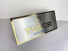 Sign Metal Tudor Embossed