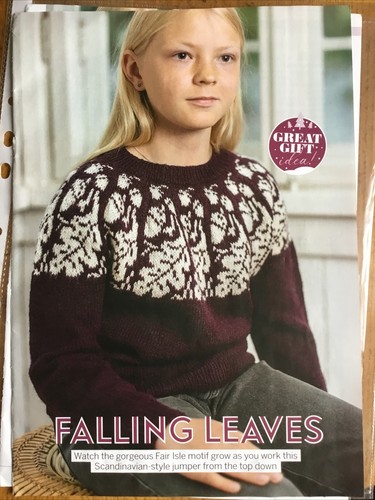 Childs scandi style fair isle - scandi,