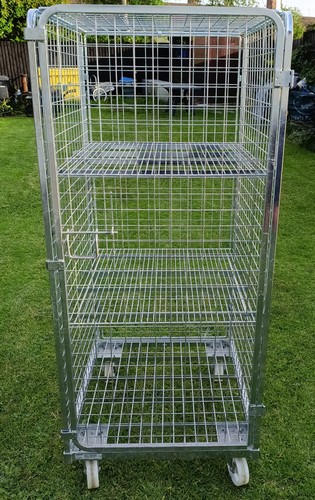 Warehouse trolley cage - warehouse, /