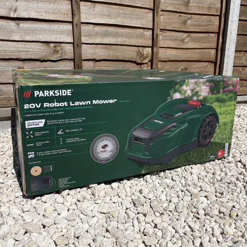 Parkside 20v robotic lawnmower - parkside,