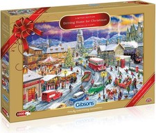 Gibsons Limited Edition 2018 Driving home for Christmas Jigsaw Puzzle 1000 PC