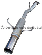 Astra Mk4 Van Estate 1.7 DTi  Hoffmann Race Exhaust Rear Silencer Box Single 3"