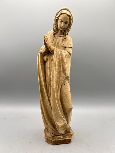Hand carved statue holly - carved,