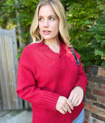 Jumper womens chunky knit - jumper,
