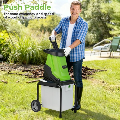 Electric wood chipper - wood,