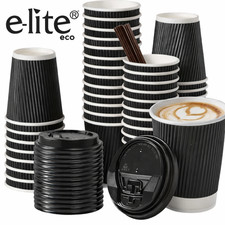 Black Ripple Triple Wall Paper