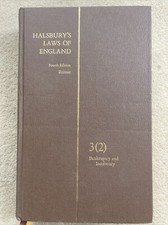 Halsbury’s Laws England 4th