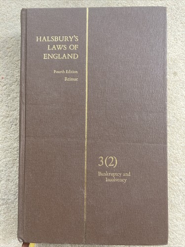 Halsbury laws england 4th - halsbury’s,