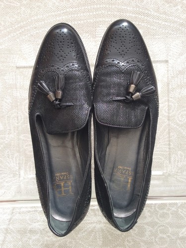 Ladies black espana loafer - ladies, hb
