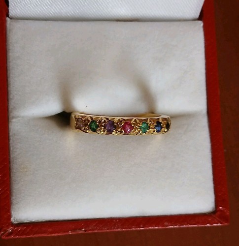 Vintage 18ct gold - –, ring