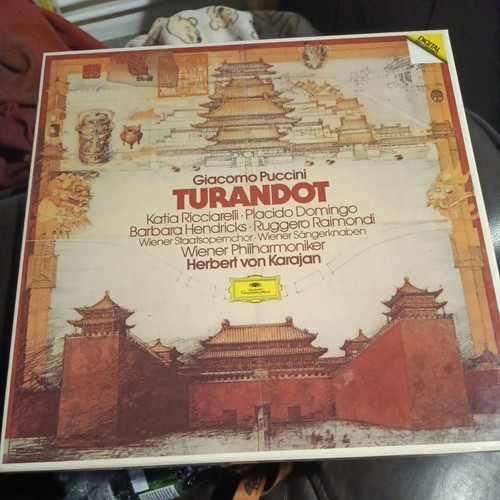 Puccini turandot box set - puccini,