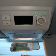 Rotary control knob for VW
