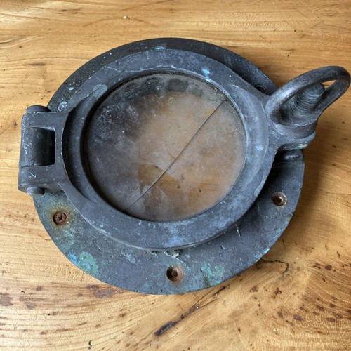 Victorian brass porthole - victorian,