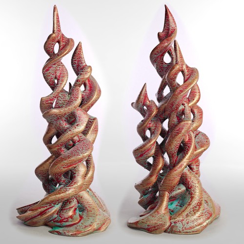 The vestals plastic sculpture