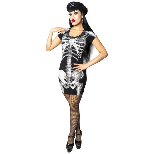 Kreepsville skeleton tunic - kreepsville,