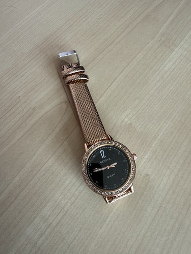 Geneva rose gold tone quartz - geneva,