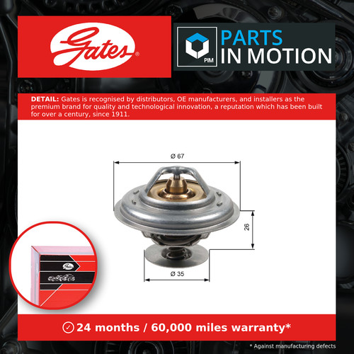 Coolant thermostat fits audi - fits,