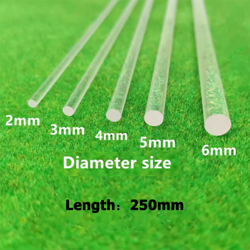 Clear acrylic rod - acrylic,