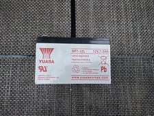 NP7-12 12v 7Ah 20HR GENUINE Yuasa Lead Acid Rechargeable Battery