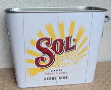 Vintage Sol Beer Bottle Ice
