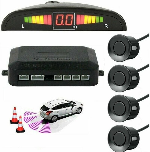 Car rear black parking - car,